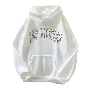 Los Angeles City Hoodie – Unisex Graphic Sweatshirt with Fashion Letter Print